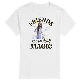 Disney's Wish Men's Friends Are Made Of Magic Graphic Tee