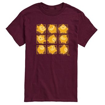 Disney's Wish Men's Star Face Grid Graphic Tee