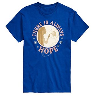 Disney's Wish Asha and Star Men's There Is Always Hope Graphic Tee