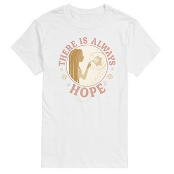Disney's Wish Asha and Star Men's There Is Always Hope Graphic Tee
