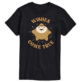 Disney's Wish Star Men's Wishes Come True Graphic Tee