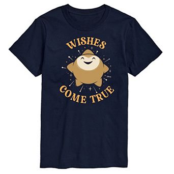 Disney's Wish Star Men's Wishes Come True Graphic Tee
