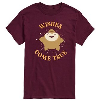 Disney's Wish Star Men's Wishes Come True Graphic Tee