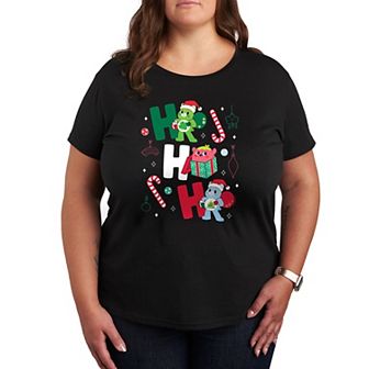 Plus Care Bears Ho Ho Ho Graphic Tee