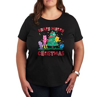 Plus Care Bears Beary Merry Christmas Graphic Tee
