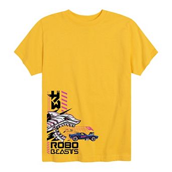 Boys 8-20 Hot Wheels Shark Robo Beasts Graphic Tee