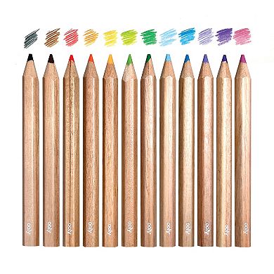 Ooly Draw 'N Doodle Mini Colored Pencils - Set of 18