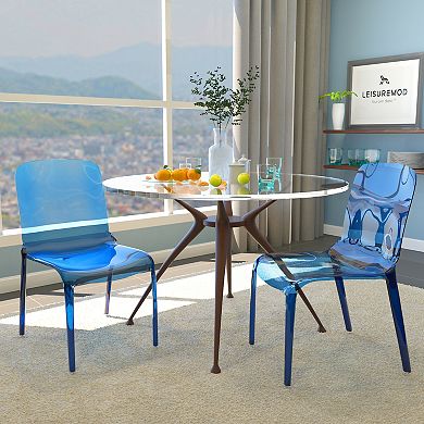 LeisureMod Murray Modern Dining Chair, Set of 2