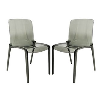 LeisureMod Murray Modern Dining Chair, Set of 2
