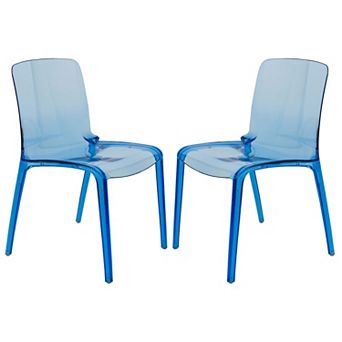 LeisureMod Murray Modern Dining Chair, Set of 2