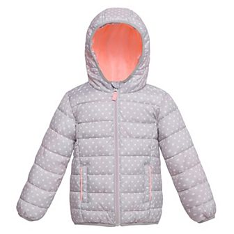 Toddler Girls' Rokka&Rolla Lightweight Puffer Jacket