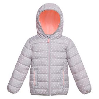 Toddler Girls' Rokka&Rolla Lightweight Puffer Jacket