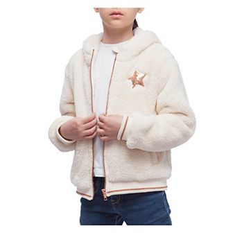Girl's Rokka&Rolla Sherpa Fleece Jacket