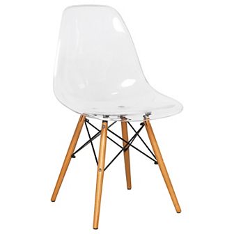 LeisureMod Dover Molded Side Chair