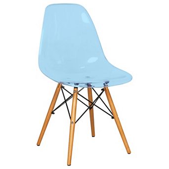 LeisureMod Dover Molded Side Chair