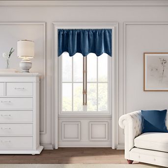 Premium Velvet Scalloped Valance