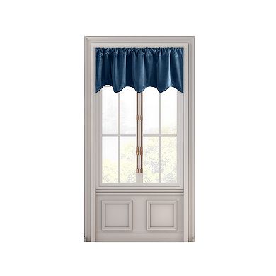 Premium Velvet Scalloped Valance