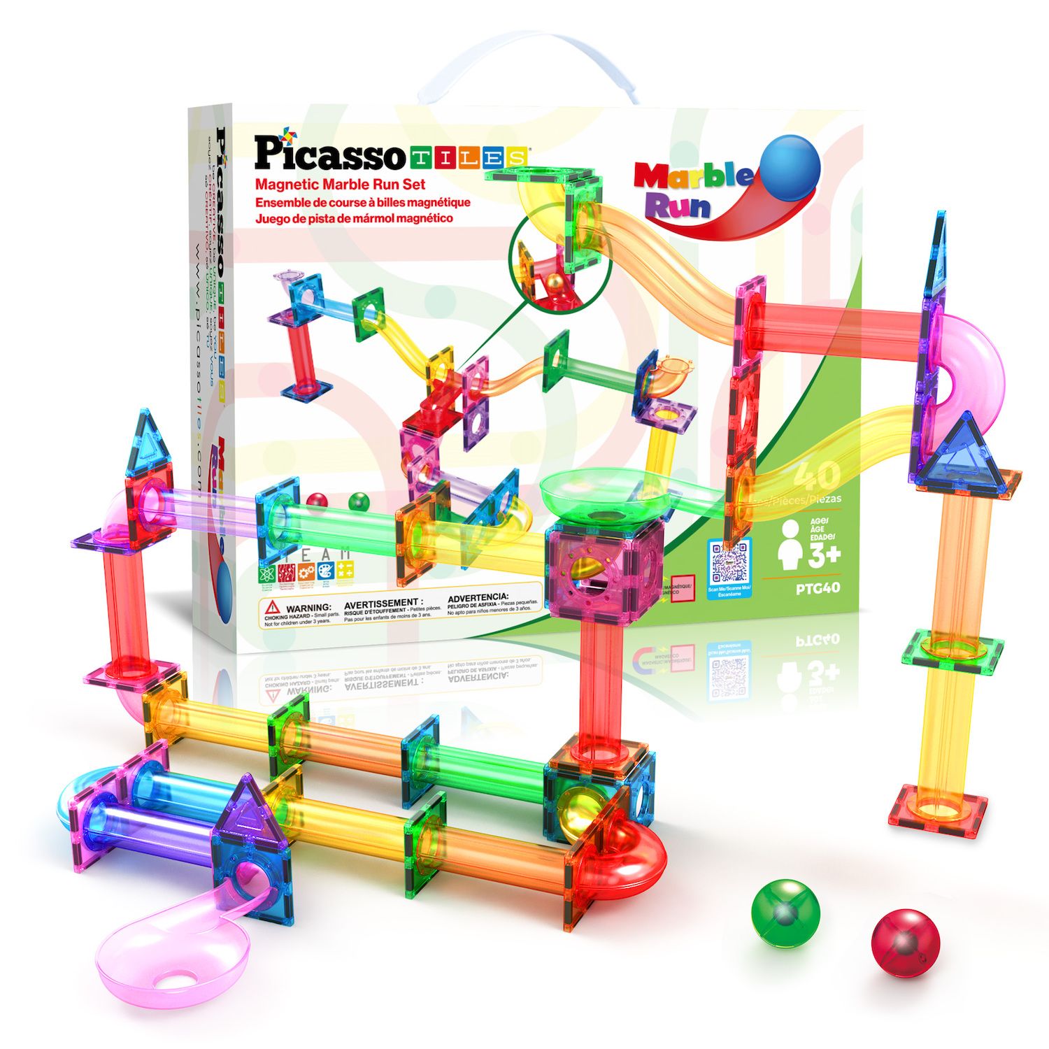 70 Piece Marble Run - House of Marbles US