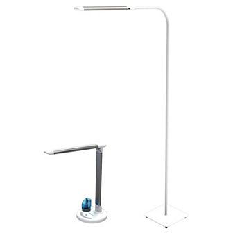 Modern LED Desk Lamp Floor with Wireless Remote and LED Desk Lamp Combo