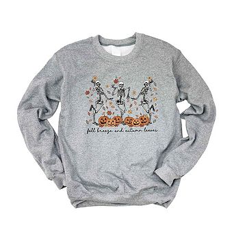 Fall Breeze Skeletons Sweatshirt