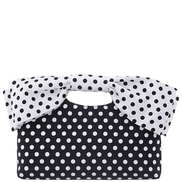 N by Nina M-Goodie Clutch - Black White