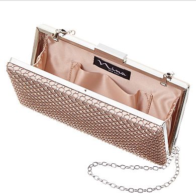 N by Nina M-Cisco Rhinestone Clutch