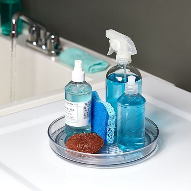 iDesign Linus 11-in. Clear Turntable