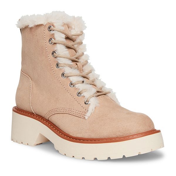 madden girl Carra Women's Combat Boots