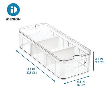 iDesign Crisp Large Divided Bin