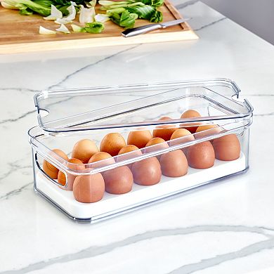 iDesign Crisp Egg Bin Clear