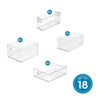 iDesign Cabinet/Pantry Bin 18 pc Starter Set