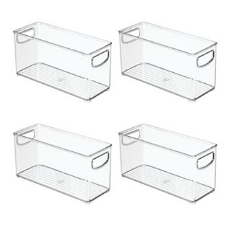 iDesign Set of 4 Linus Storage Bins
