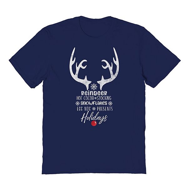 Men's Reindeer Graphic Tee