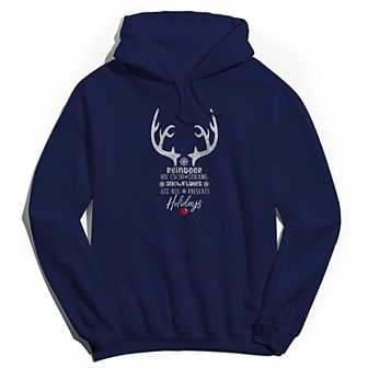 Men's Reindeer Hoodie