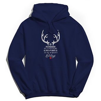 Men's Reindeer Hoodie