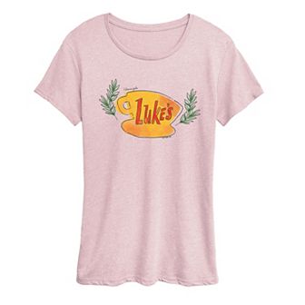 Women's Gilmore Girls Luke's Coffee Cup Graphic Tee