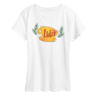 Women's Gilmore Girls Luke's Coffee Cup Graphic Tee