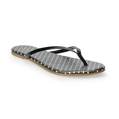 Kohls lauren conrad hot sale flip flops