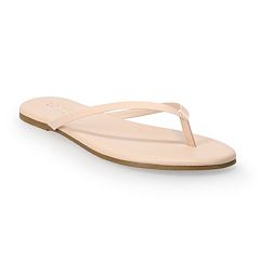 Kohls girls hot sale flip flops