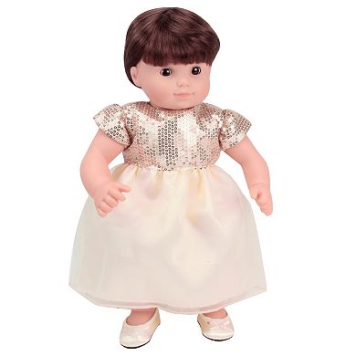 Sophia's Doll Sequin Dress & Shoes