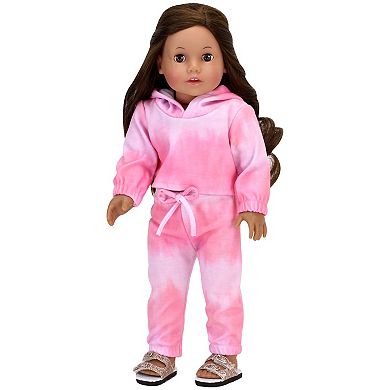 Sophia's Doll Tie Dye Hoodie & Sweatpants