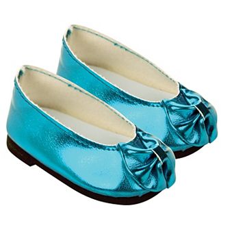 Sophia's  Doll Patent Bow Shoe