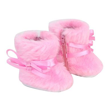 Sophia's   Doll  Fleece Coat, Fleece Hat & Fur Boots Set