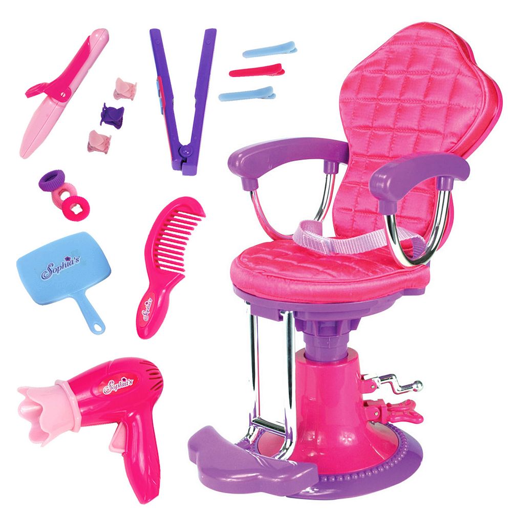 Sophia's Doll Small Hair Styling Set Salon Chair Set