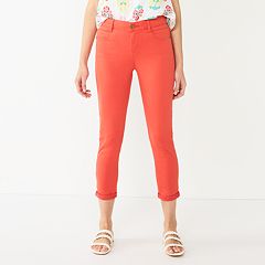 Kohls best sale red jeans