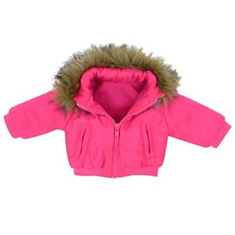 Sophia's  Doll Fuchsia Puffy Jacket