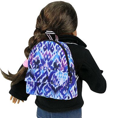 Sophia's Doll Print Nylon Backpack