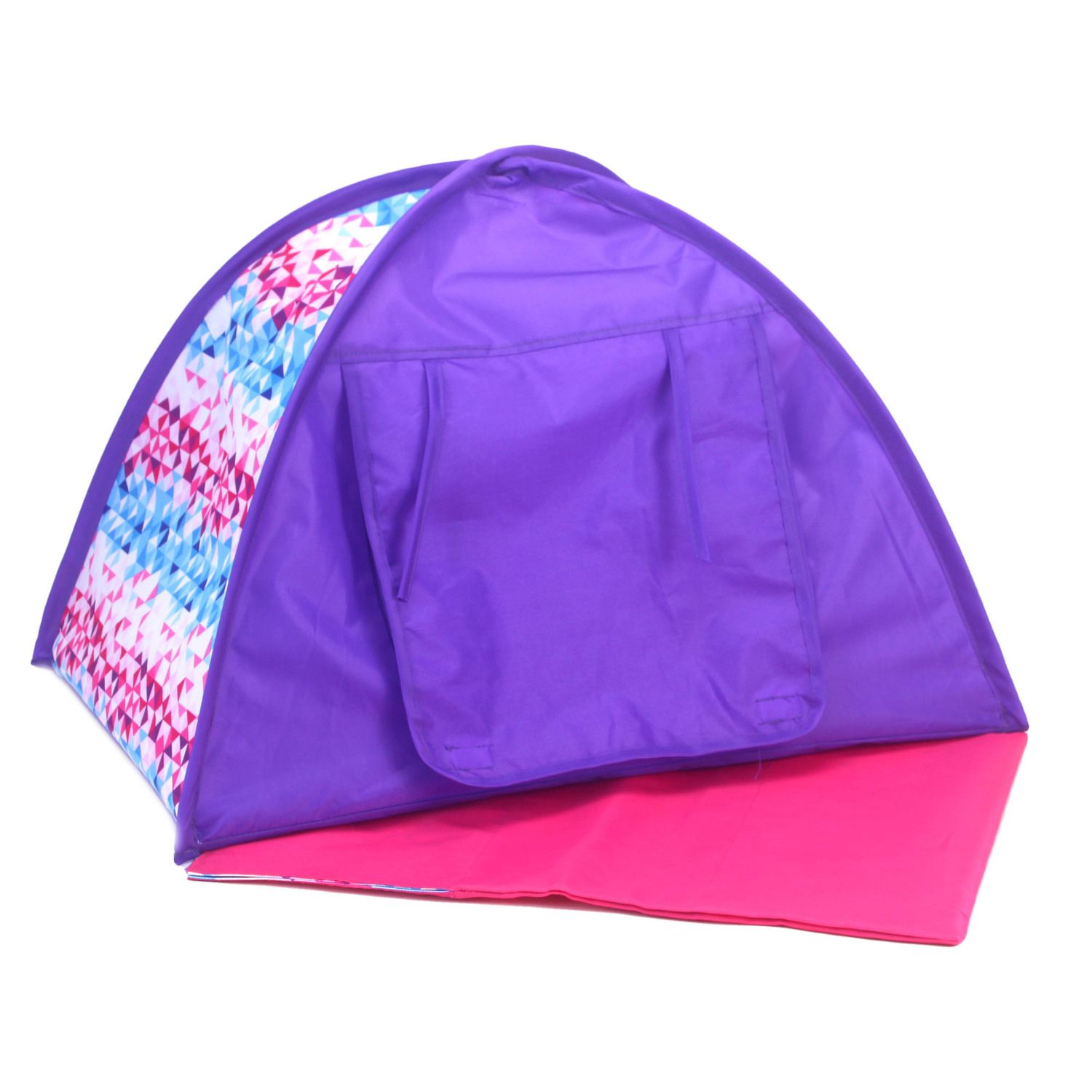 Детские куклы Sophia's Doll Smaller Tent & Sleeping Bag Purple — фото 1
