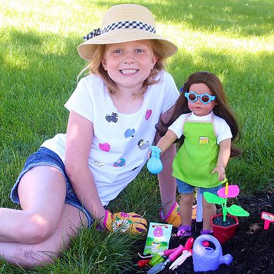 Sophia's Doll 16 pcs Smithsonian Horticulturist Set Lime