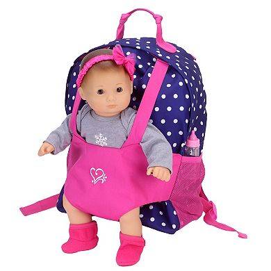 Sophia's Doll Polka Dot - Carrier Backpack